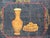 Chinese Export, Jappanned Screen, Crackle Lacquer, Gilt, Brass, China, 1960s For Sale - Image 11 of 18