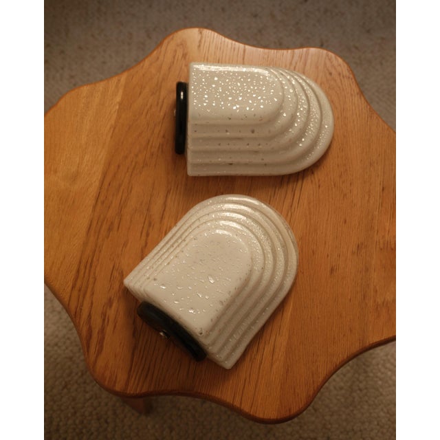 Vintage Wall Sconces in Murano, 1970s, Set of 2 For Sale - Image 4 of 8