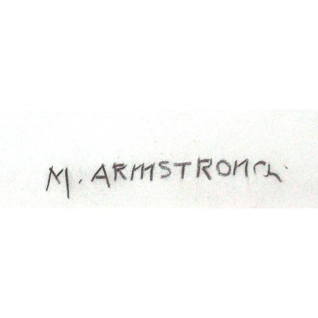 American Early 20th Century "Young Golfer" Figurative Study Drawing For Sale - Image 3 of 4