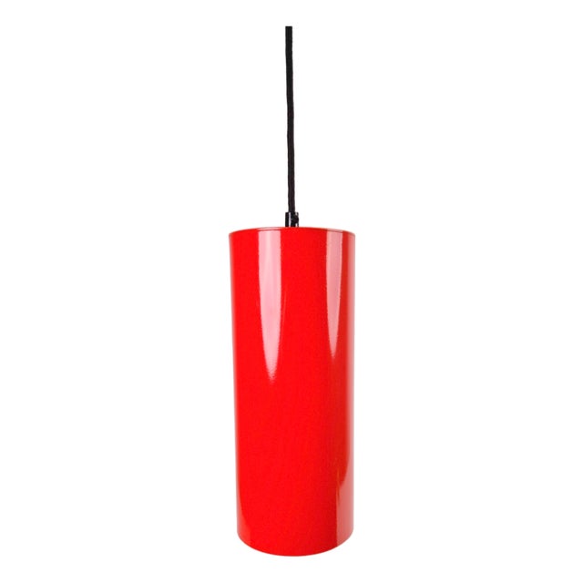 Minimalist Pipeline Pendant Lamps by Ole Pless Jørgensen for Nordisk Solar, 1970s, Set of 2 For Sale