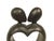 Wood Lovers Embrace Valentine Sculpture Large For Sale - Image 7 of 12
