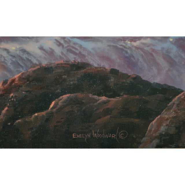 Pacific Ocean Sunset Seascape by Evelyn Woodward For Sale - Image 4 of 4