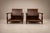 Pair of Armchairs in Brazilian Rosewood & Bouclé by Liceu de Artes, 1960s – Lot 218A For Sale - Image 12 of 14