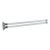 European Mid Century Milk Glass Double Arm Towel Rack For Sale
