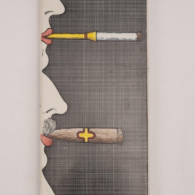 Large 20th Century Metal Matchbox by Piero Fornasetti, Italy, 1960s For Sale - Image 9 of 13