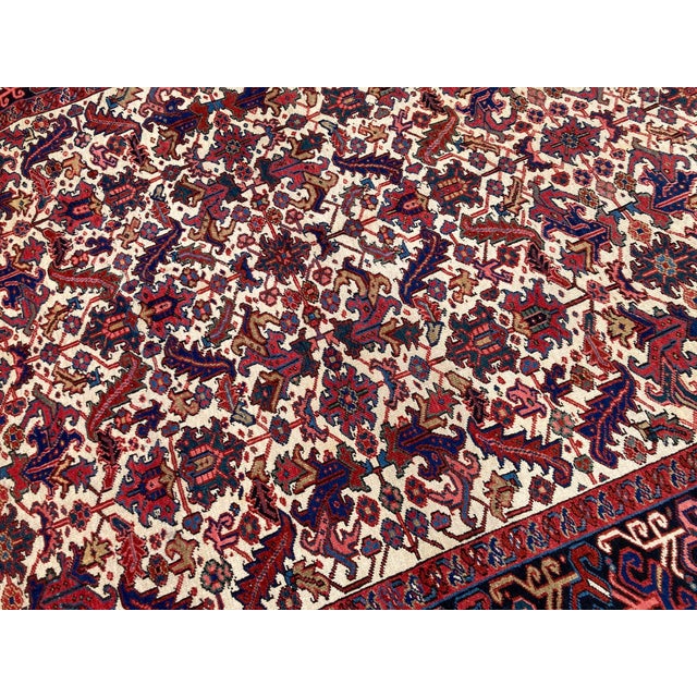 Vintage Heriz Rug in Wool, 1920s For Sale - Image 10 of 18