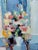 1960s Alain Rousseau Floral Still Life Expressionist Oil Painting, Signed For Sale - Image 5 of 12