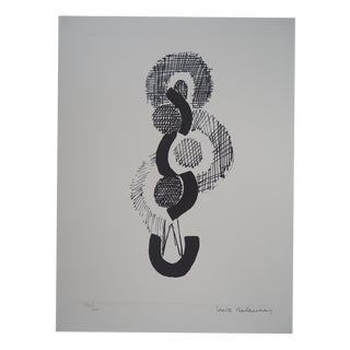 After Sonia Delaunay, Orphism, Dance, Endless Rhythm, Signed Lithograph For Sale