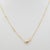 1.8Ct Zambian Emerald Necklace With Natural Diamond Accents: Solid 14k Gold, 8mm For Sale - Image 9 of 9