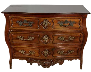 18th C. French Walnut Commode