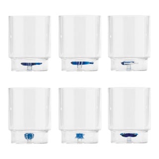 Teca Mare Tumbler - Assorted Set of 6 For Sale