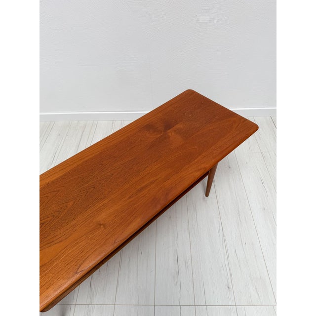 1960s Danish Coffee Table FD 516 in Teak by Peter Hvidt & Orla Mølgaard-Nielsen for France & Daverkosen, 1960s For Sale - Image 5 of 9
