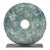 Chinese Mottled Green Bi Disc For Sale