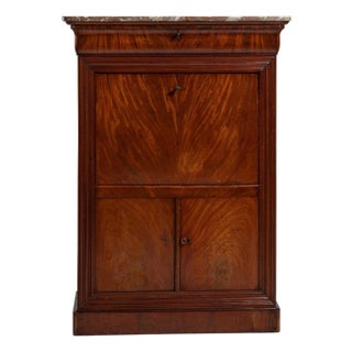19th Century France Biedermeier Rose Wood Storage Cabinets & Cupboards For Sale