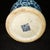 Late 20th Century Pair of Chinese Blue and White Interlocking Lotus General’s Ginger Jars, Chinoiserie Lidded Urns For Sale - Image 5 of 10