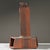 Postmodern Vintage Brutalist Wood Fired Terracotta Vase, Signed For Sale - Image 3 of 10