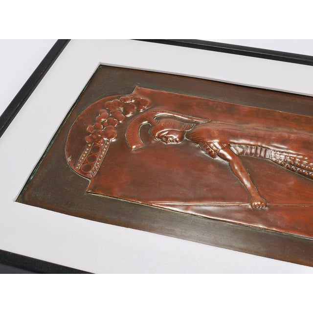 Vienna Secession Art Nouveau Relief Panels by Georg Klimt, Vienna, 1900s, Set of 2 For Sale - Image 10 of 18
