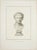 “tiberio con corona civica” (tiberius with a civic crown) is a beautiful black and white burin and etching on paper,...