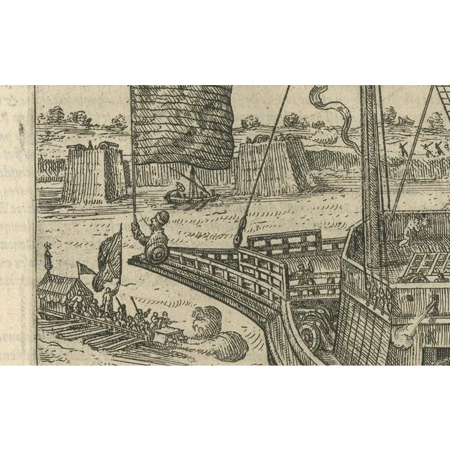 16th Century The Behemoth of the Siege of Antwerp, 1585, Print For Sale - Image 5 of 7