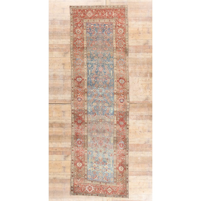 Late 19th Century Persian Bijar Rug, 04'02 X 13'10 For Sale - Image 10 of 10