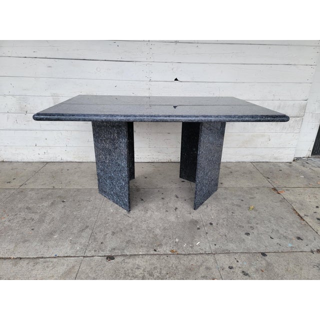 1970s Modern Granite Dining Table For Sale - Image 17 of 17