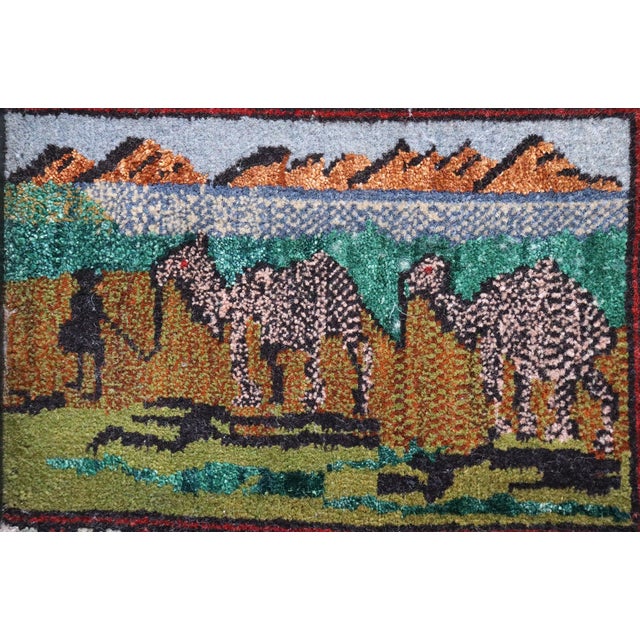 Vintage Hand Knotted Wall Rug, 1990s For Sale - Image 13 of 18