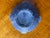 Mission Rookwood Peter's & Reed or Rookwood Matte Blue Pottery Ikebana Bowl For Sale - Image 4 of 6