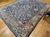 Antique Ziegler Mahal Sultanabad Rug, Hand-Knotted Wool, Geometric Pattern, Navy & Ivory, 9x12 For Sale - Image 4 of 16