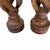 Hand Carved Open Barley Twist Candlestick Holder - A Pair For Sale - Image 4 of 5