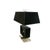 Late 20th Century Pair of Table Lamps Leather Envelope Design With Acrylic Base Modern Style Vintage Decor - Pair For Sale In Tulsa - Image 6 of 8