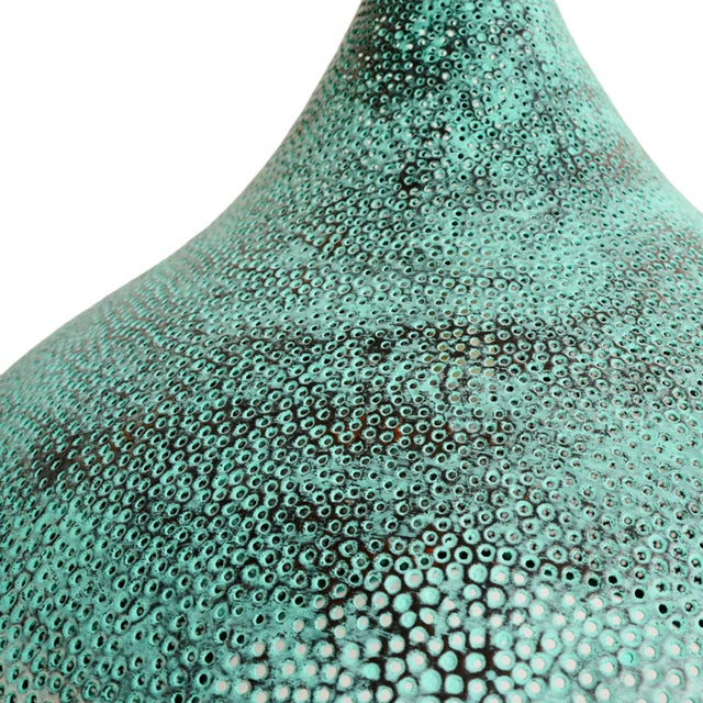 Copper Rain Drop Pendant Light Large For Sale - Image 4 of 7