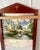 Vintage Arched Top Dark Toned Wood Wall Calender Frame Holder Excellent Condition. For Sale - Image 4 of 8