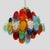 Pulegoso and Sommerso Glass Disc Chandelier from Vistosi, 1980s For Sale - Image 9 of 13