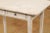 Danish 1800s Painted Wood Console Table with Two Drawers and Fluted Motifs For Sale - Image 4 of 13