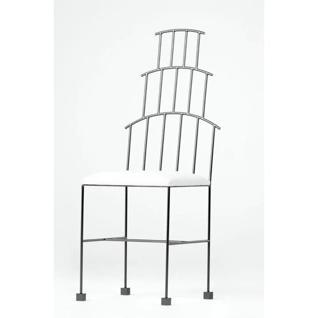 Metal Jenga Chair by Qvinto Studio For Sale - Image 7 of 11