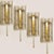 Doria Wall Lamps in Brass and Glass, 1960s, Set of 3 For Sale - Image 10 of 15