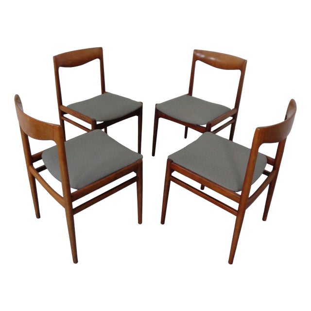 Dining Chairs from Interlübke, 1960s, Set of 4 For Sale