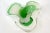 Spring Green Swirl Murano Glass Bowl For Sale In Chicago - Image 6 of 6