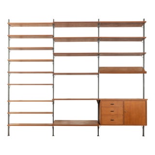 Wall Shelving System by Olof Pira, 1960s For Sale
