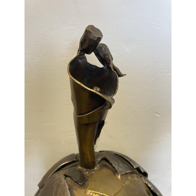 The blacksmith of this beautiful sculpture, Rainer Sieben, born in Eitorf in 1970, sadly passed away in 2007 at the young...