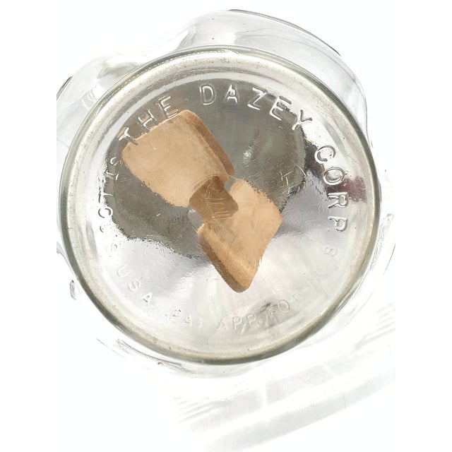 Mid-Century Modern Dazey Paddle Butter Churn No 8 W/ Red Bulb on Top For Sale - Image 3 of 7