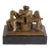 “Lovers” Limited Edition Cubist Style Bronze Sculpture by Andre Beaudin For Sale
