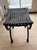 Pair of Restoration Hardware "19th C. French Iron" Curule Stools For Sale - Image 9 of 11