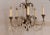 Transparent Italian Crystal Chandelier With Draped Beading For Sale - Image 8 of 9