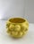 Lemon Yellow Glazed Ceramic Cache Pot For Sale - Image 4 of 7