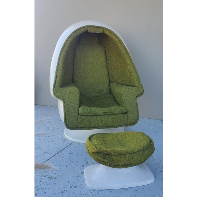 Original 1960s Lee West "Lee Music Chamber" Stereo Chair With Built-in Speakers For Sale - Image 16 of 16