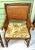 Traditional Palm Beach Regency Rattan Accent Armchairs With Woven Backs – Pair For Sale - Image 3 of 10