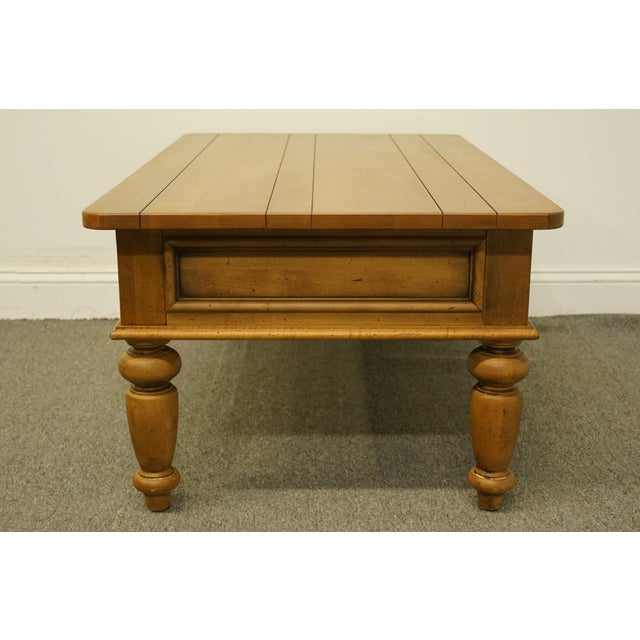 20th Century Traditional Ethan Allen New Country Collection Coffee ...