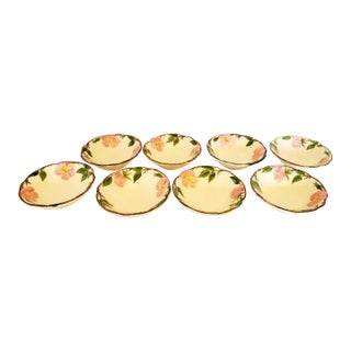 Franciscan Desert Rose Bowls- Set of 8,Vintage For Sale