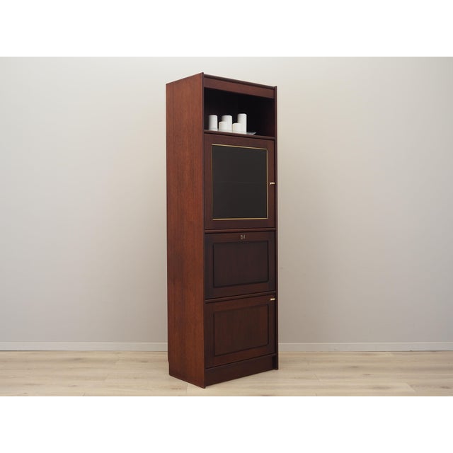 Vintage Danish Mahogany Showcase, 1970s For Sale - Image 4 of 15